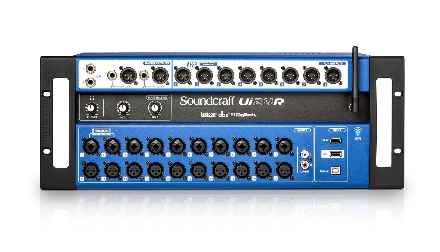 Soundcraft Signature 22-Input Mixer with Effects UI-24R-US