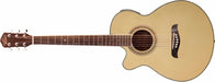 Oscar Schmidt OG10CENLH Cutaway Electric Left Natural - L.A. Music - Canada's Favourite Music Store!