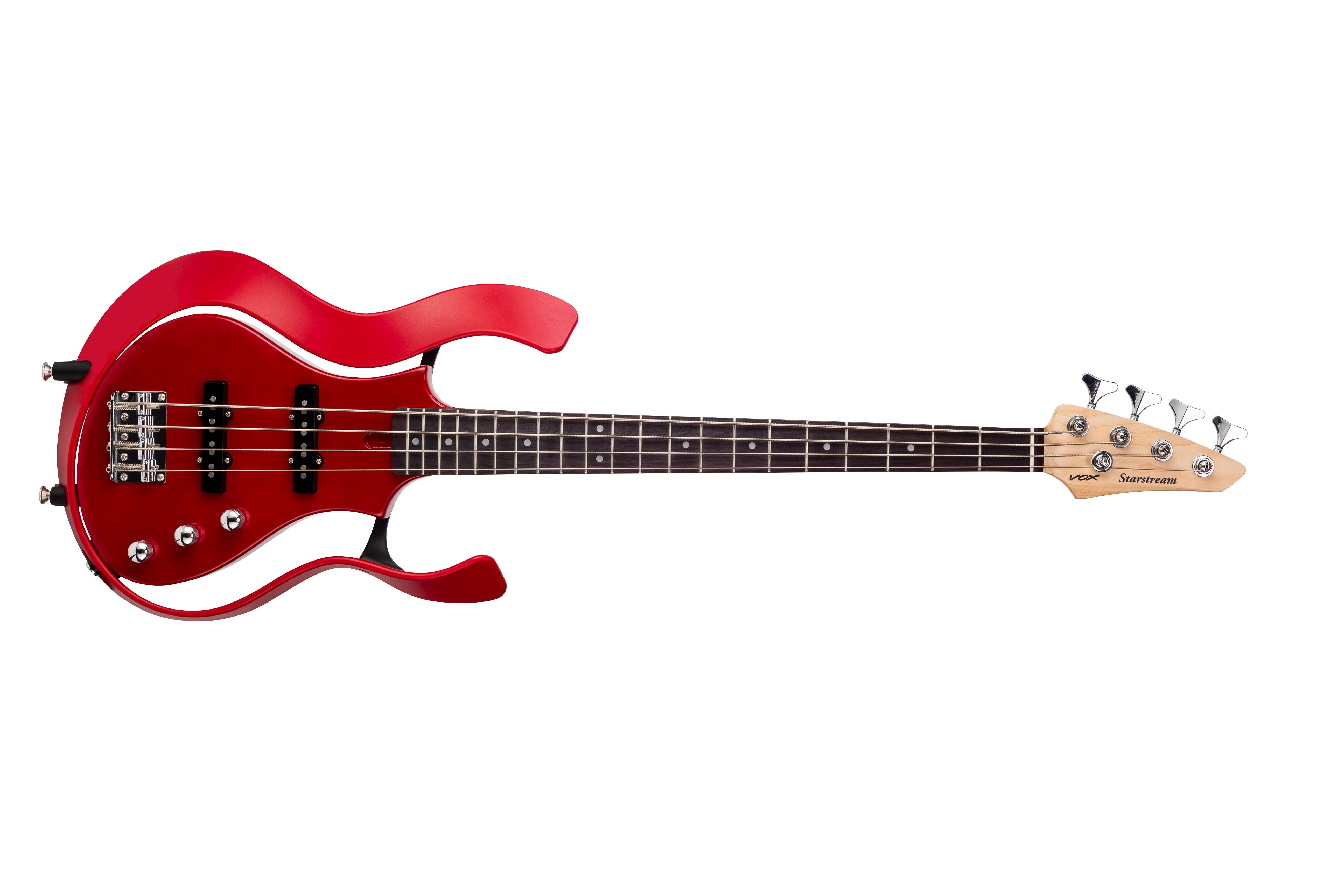 Vox Artist StarStream Modelling Active 4 STRING Bass Red Metallic