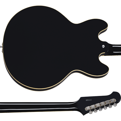 Gibson Custom Shop Murphy Lab 1964 Trini Lopez Standard Ebony Ultra Light Aged - Ebony ESTL64ULEBNH