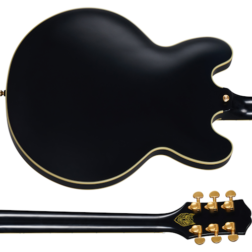 Epiphone Emily Wolfe Sheraton Stealth - Black Aged Gloss SHEREWBAGGH