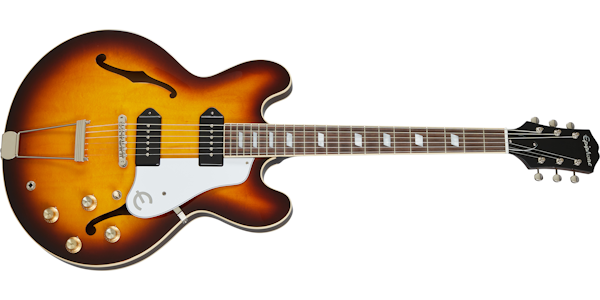 Epiphone USA Casino Semi-Hollow Electric - Vintage Burst ESECA00VBNH