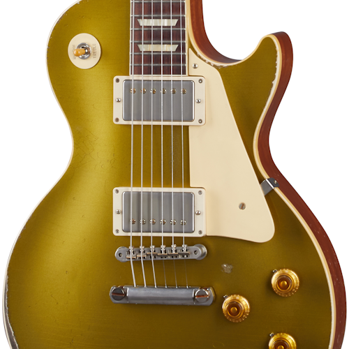 Gibson Custom Shop Murphy Lab 1957 Les Paul Goldtop Ultra Heavy Aged - Double Gold LPR57UHDGNH