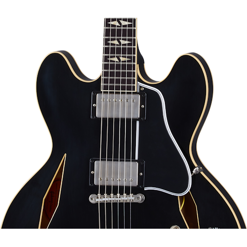 Gibson Custom Shop Murphy Lab 1964 Trini Lopez Standard Ebony Ultra Light Aged - Ebony ESTL64ULEBNH