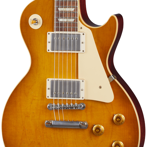 Gibson Custom Shop Murphy Lab 1958 Les Paul Standard Lemon Burst Light Aged - Lemon Burst LPR58LALBNH