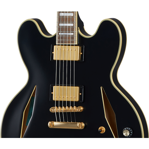 Epiphone Emily Wolfe Sheraton Stealth - Black Aged Gloss SHEREWBAGGH