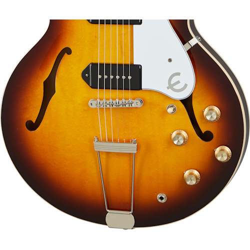 Epiphone USA Casino Semi-Hollow Electric - Vintage Burst ESECA00VBNH